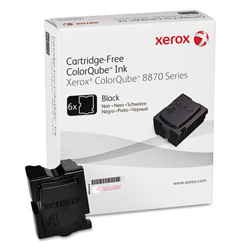 Xerox® 108r00953 Solid Ink Stick, 16,700 Page-yield, Black, 6-box freeshipping - TVN Wholesale